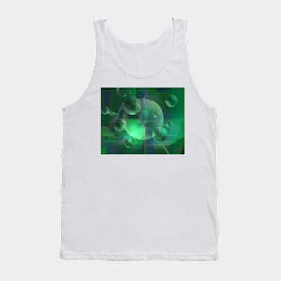 Emerald Orbs Tank Top